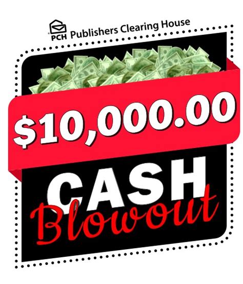 The $10,000.00 Cash Blowout Starts TODAY!.